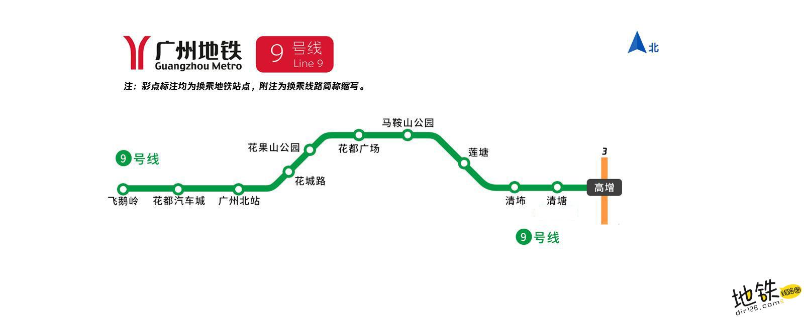 九号地铁站线路图图片