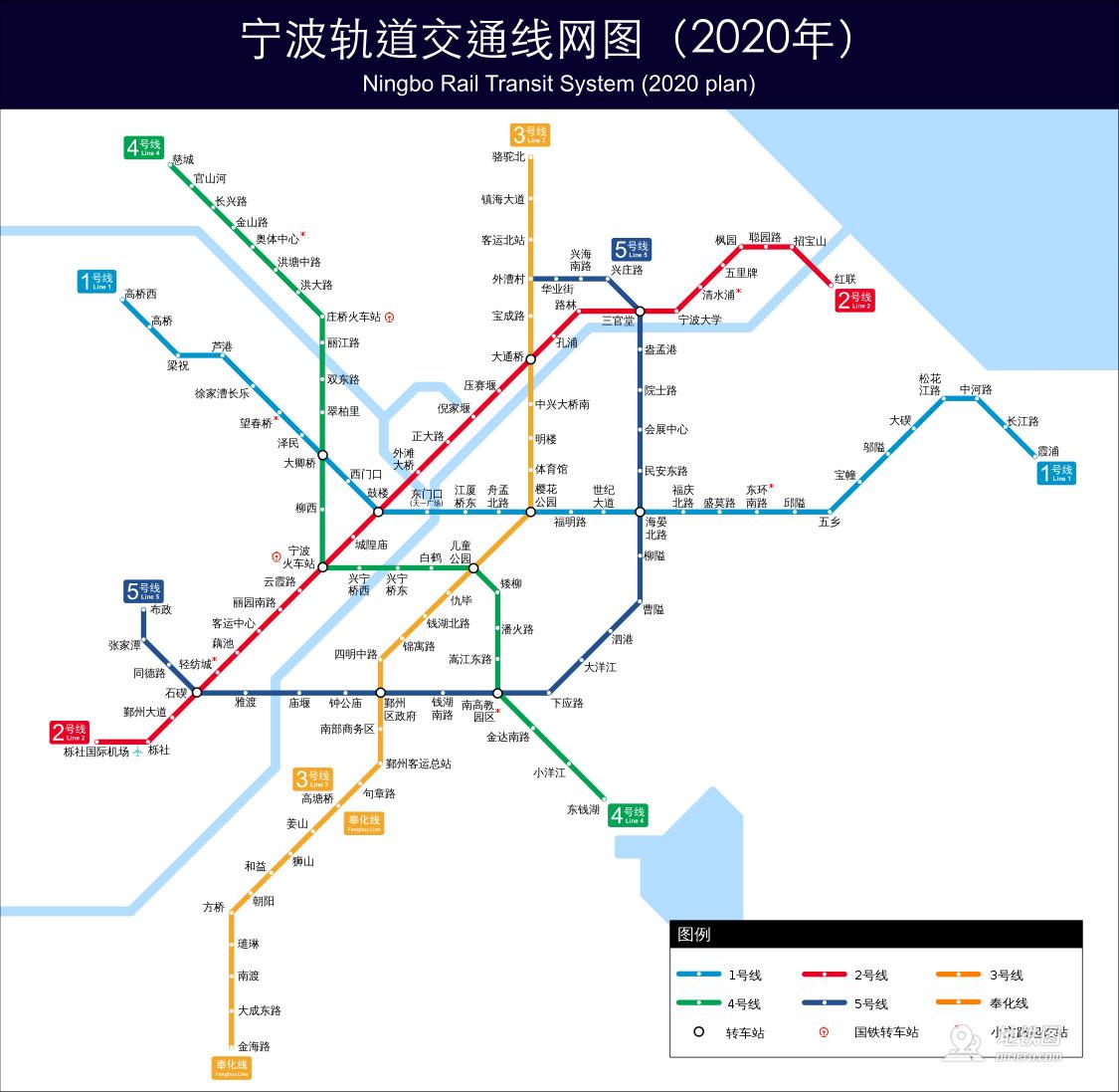 宁波地铁6号线线路图图片
